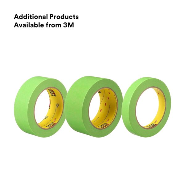 3M Scotch High-Performance Paint Masking Tape 233+ - Pro Automotive Green 18mm - Image 5