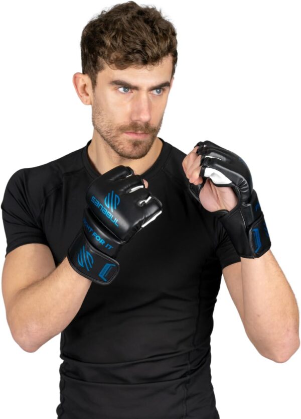 Sanabul Essential 4oz MMA Gloves | Pro Training Gear for Men & Women - Image 3