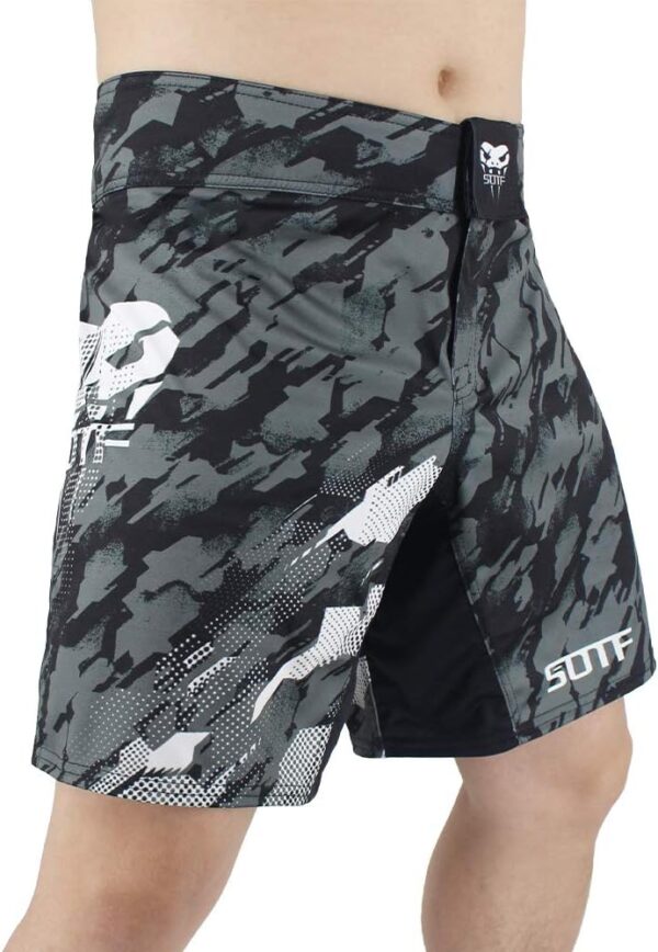 SOTF Pro Boxing Shorts for Men: MMA BJJ No Gi Fight Training Gear - Image 8