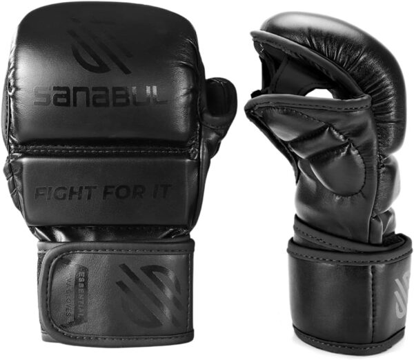 Sanabul Essential 7oz Hybrid MMA Gloves | Padded Training Sparring Gear - Image 7