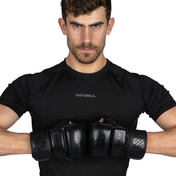 Sanabul Essential 7oz Hybrid MMA Gloves | Padded Training Sparring Gear - Image 5