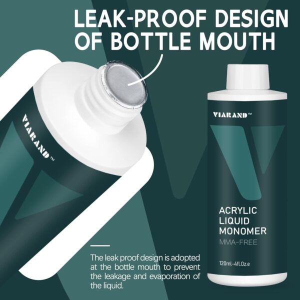 Professional MMA-Free Acrylic Liquid Monomer for Long-Lasting Nail Enhancements - Image 4