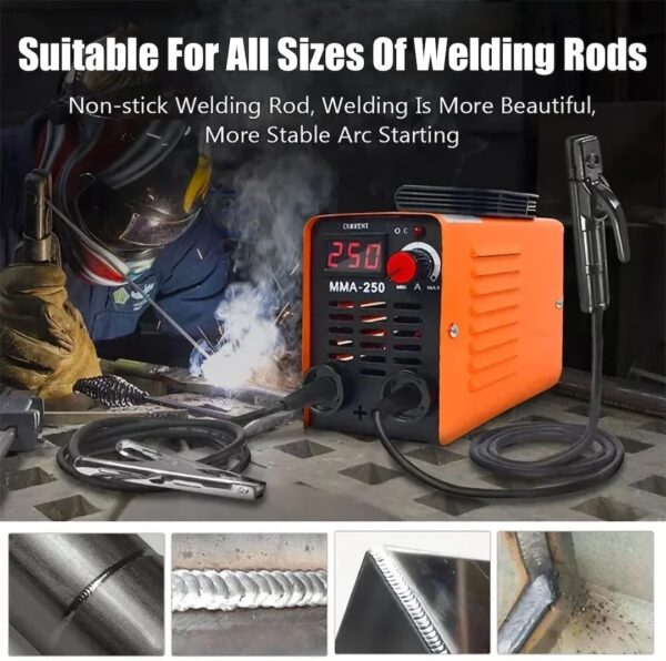 Saker 110V Portable Stick Welder | Mini MMMA-250 IGBT Inverter for DIY - Image 3