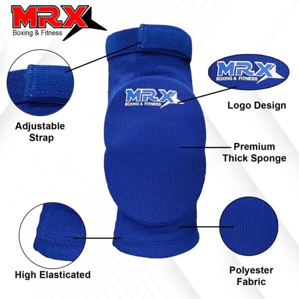 MRX Pro Combat Compression Elbow Guard - MMA/Muay Thai/Basketball Support - Image 2