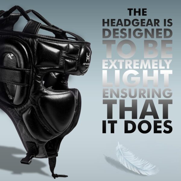 HIT N MOVE Air Armor Precision Boxing Headgear: Lightweight MMA Protection - Image 2