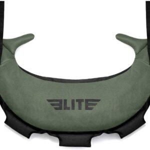 Elite Sports Bulgarian Canvas Bag, Fitness Canvas MMA Gym Cross Workout Training Sandbag 17, 25, 33, 45 lbs (UNFILLED)