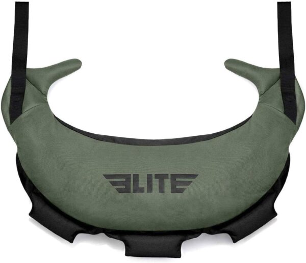 Elite Sports Bulgarian Canvas Bag, Fitness Canvas MMA Gym Cross Workout Training Sandbag 17, 25, 33, 45 lbs (UNFILLED)