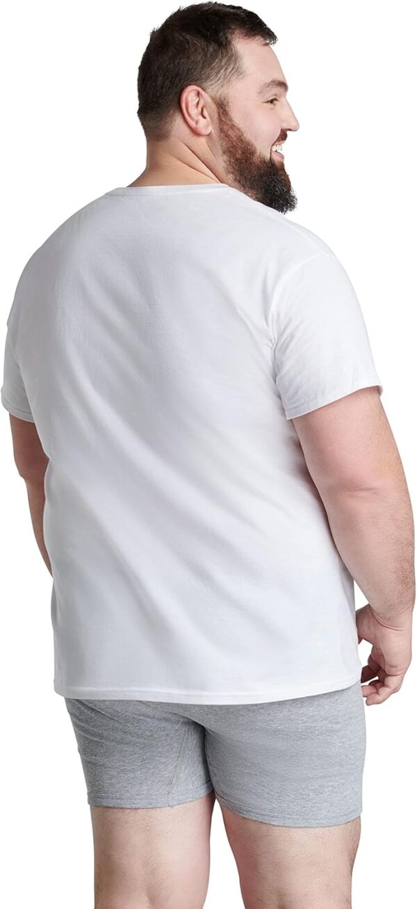 Fruit of the Loom Men's Eversoft Breathable Tag-Free Cotton Pocket Tees - Image 3