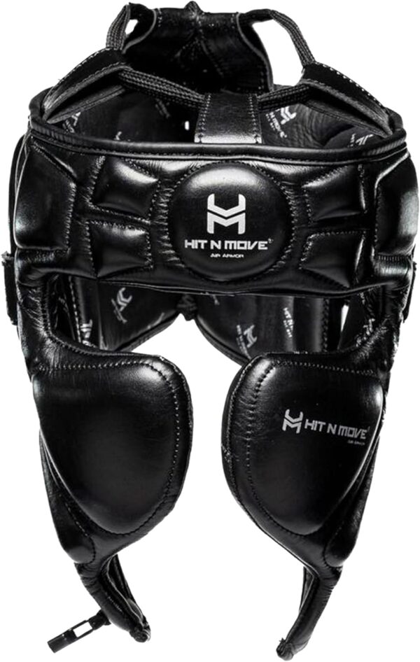 HIT N MOVE® Air Armor Precision Boxing Headgear – Lightweight & Protective Headgear for Men in Martial Arts, MMA, Kickboxing, Muay Thai, Training & Sparring and Combat Sports