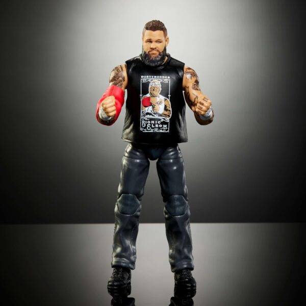 WWE Elite Kevin Owens Action Figure - Interchangeable Hands & BAF Pieces - Image 5