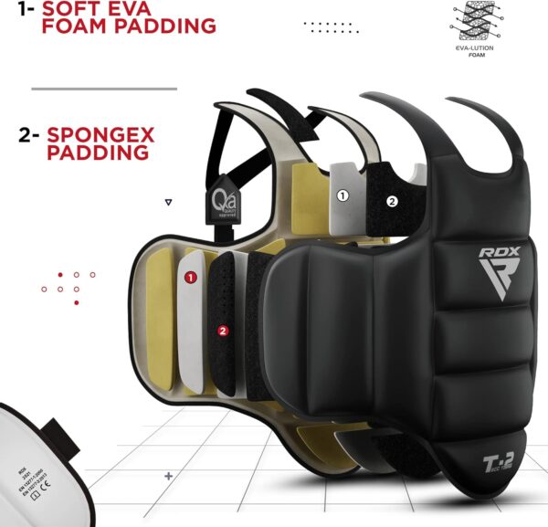 RDX Reversible Boxing Body Protector | MMA Sparring Chest Guard - Image 4