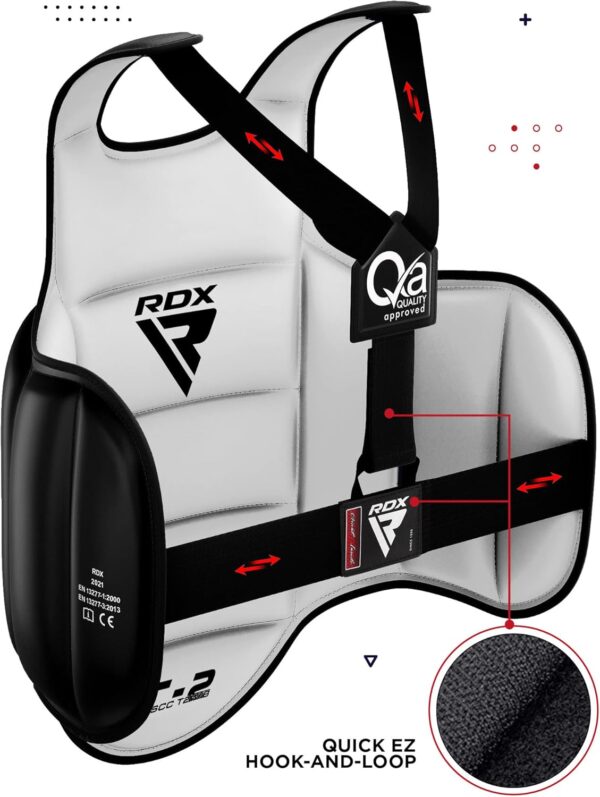 RDX Reversible Boxing Body Protector | MMA Sparring Chest Guard - Image 6