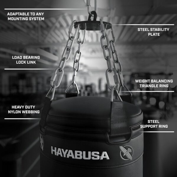 Hayabusa 125lb Classic Heavy Bag | Premium MMA Boxing Training Equipment - Image 3