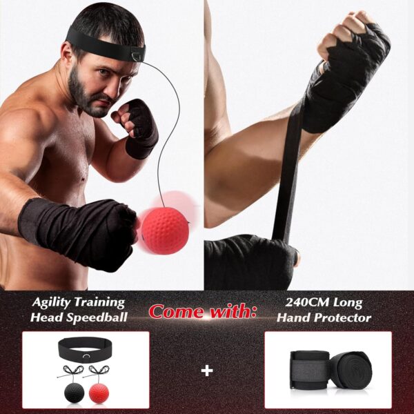 Professional 4FT Boxing Bag: Heavy Duty PU Leather MMA Training Set w/Gloves - Image 6
