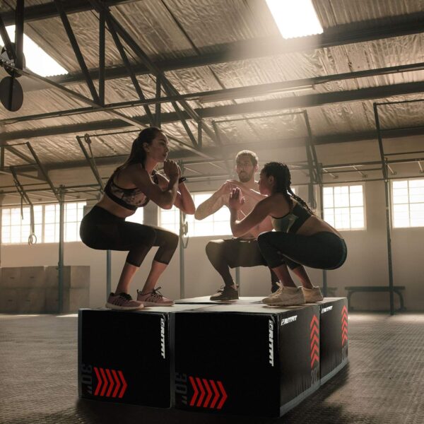 RitFit 3-in-1 Extra Firm Soft Plyo Box - High Density Foam - 440lb Capacity - Image 7