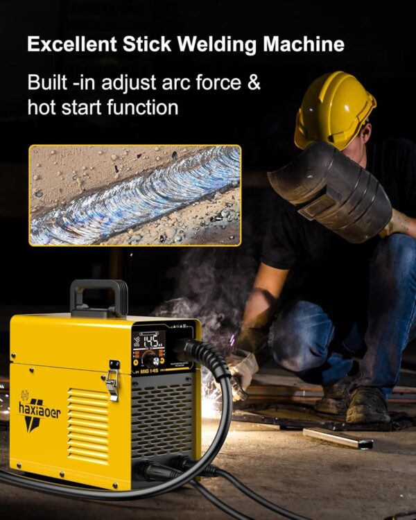 PRIME 145A 3-in-1 MIG/TIG/Stick Welder | Portable IGBT Inverter | 110V Gasless - Image 6