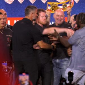 CANELO PUSHES CRAWFORD