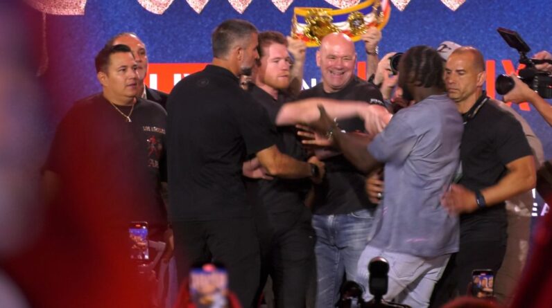 CANELO PUSHES CRAWFORD