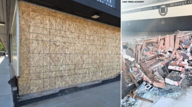San Jose Tit-and-Run Driver Crashes into Caio Terra Jiu-Jitsu Academy 4 17440001 080525 kgo jiu jitsu crash split img
